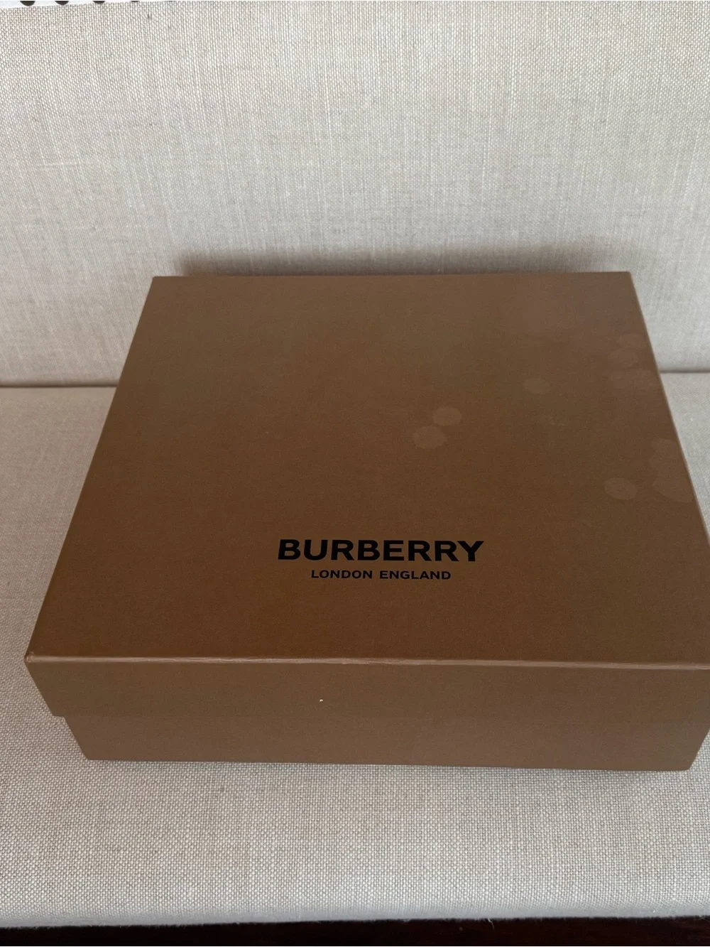 Burberry Black Rubber & Beige Nova Check Mid-Calf Rain Boots